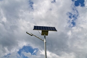 solar panels on a roof