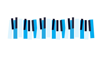 Music piano concert minimal modern style © AndS