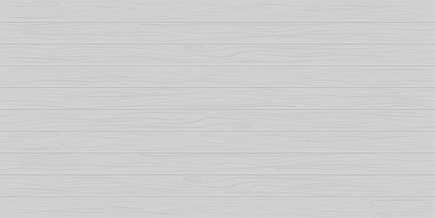 Wood texture. White wooden background. Gray table or floor. Pattern for plank and wooden wall. Old wood boards for vintage desk, surface and parquet. Grey timber panel for backdrop. Vector