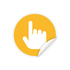 Obraz premium Click - Sticker