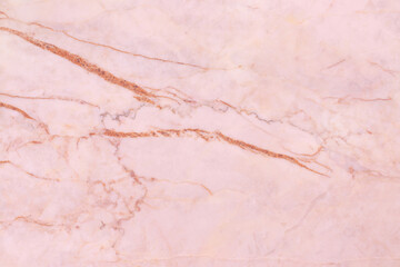 Rose gold marble texture background with high resolution for interior decoration. Tile stone floor in natural pattern.