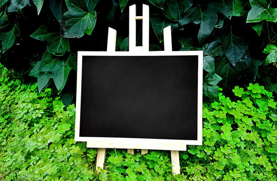 Quadro de Giz na Natureza