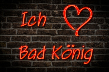 Obraz premium Bad König