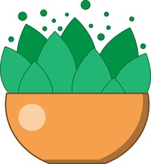 Flowerpot illustration