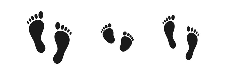 Family foot prints