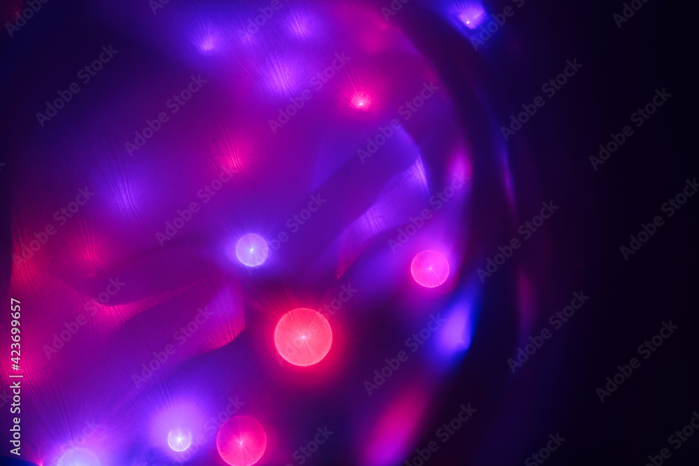 Aufkleber Beautiful bokeh abstract colored  Background texture for design.