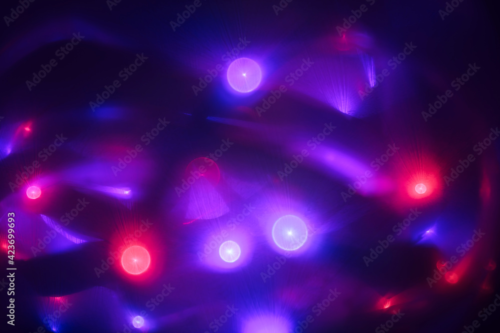 Poster Beautiful bokeh abstract colored  Background texture for design.