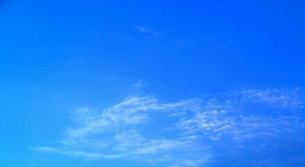 blue sky with beautiful natural white clouds