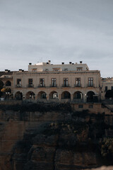 Fototapeta premium Historic old building in Ronda, Malaga.