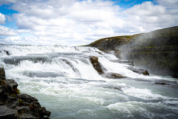 Gullfoss Waterfall Iceland 
