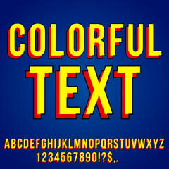 Cartoon style font