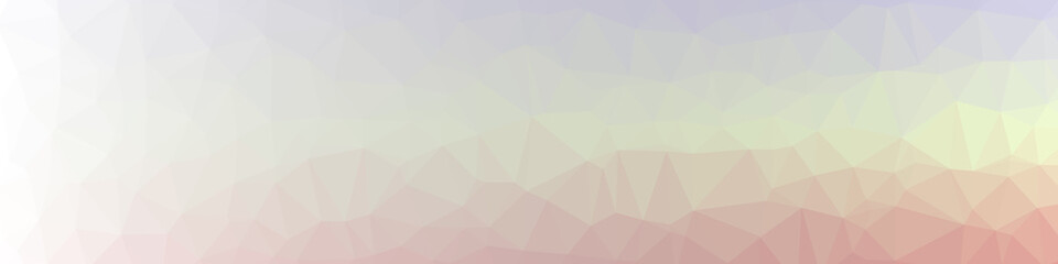 Abstract color Low-Polygones Generative Art background illustration