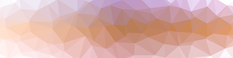 Abstract color Low-Polygones Generative Art background illustration