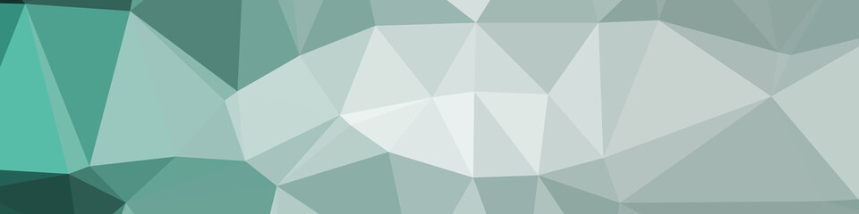 Fototapeta premium Abstract color Low-Polygones Generative Art background illustration