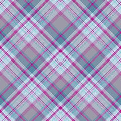 Seamless pattern in discreet blue and purple colors for plaid, fabric, textile, clothes, tablecloth and other things. Vector image. 2