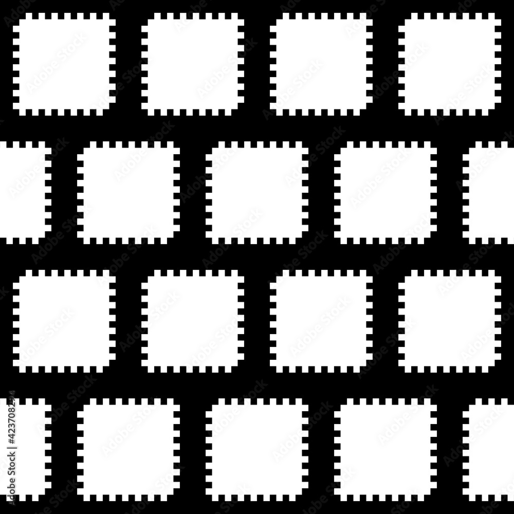 Poster patch tiles pattern. seamless patch tiles. vector.