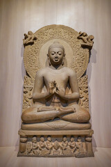 The Buddha statue preaching his the first sermon