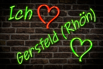 Obraz premium Gersfeld (Rhön)