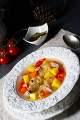 kapusniak delicious polish sauerkraut soup