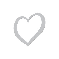 Eurovision heart logo icon. Vector Illustration