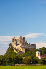 Ruins of Beckov castle, Slovakia