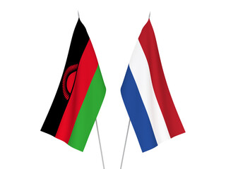 Netherlands and Malawi flags