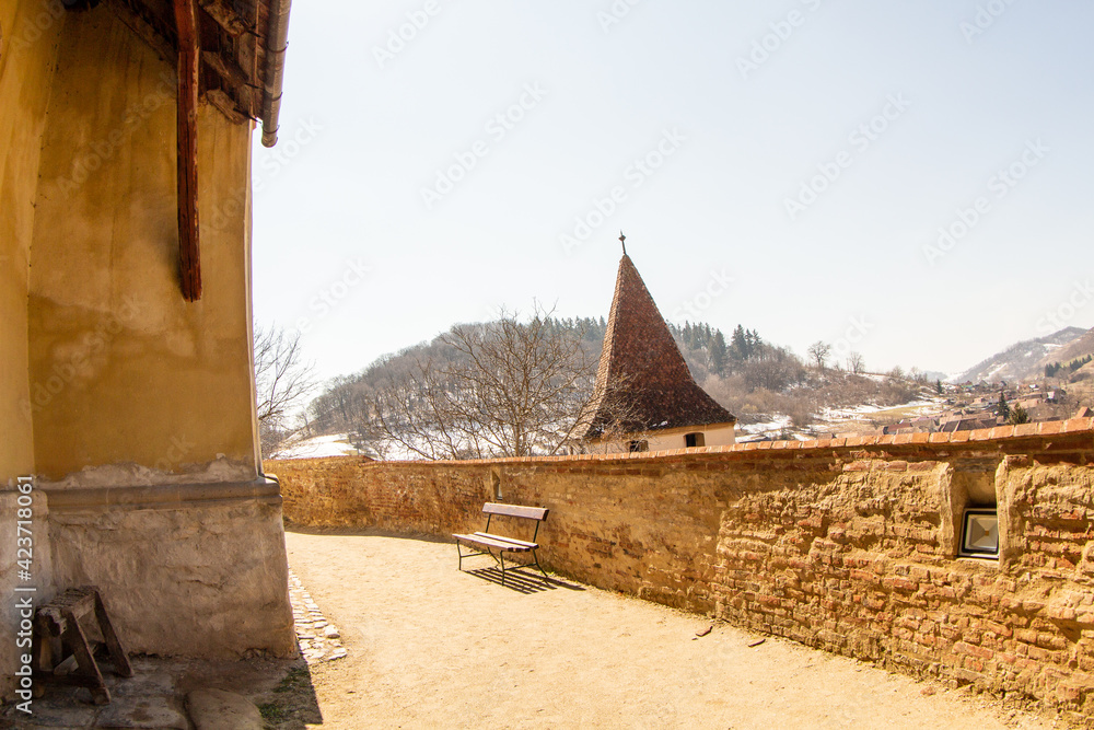 Poster Fortified church in Biertan Romania