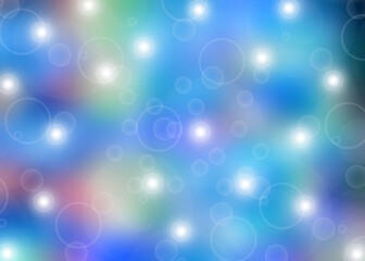 abstract background with bokeh