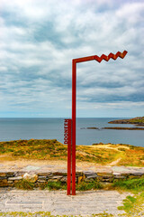 Wild Atlantic Way sign, Dooneen, Castletown ,Berehaven, County Cork Ireland