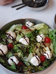 salad with vegetables in korea
