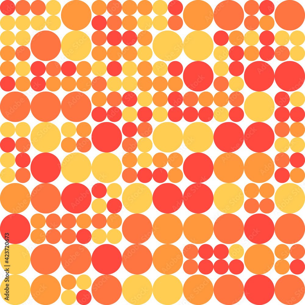Poster abstract dotted background pattern design
