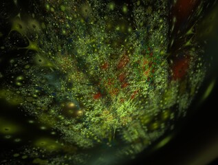 Imaginatory fractal background generated Image