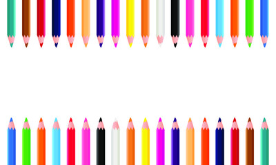 Colored Pencils Background