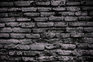 Texture of old gray concrete wall for dark background