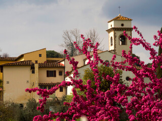 Italia, Toscana, Firenze, Settignano. Chiesa di San Martino a Mensola. © gimsan