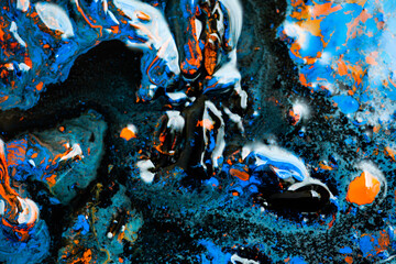 Acrilic color painting abstract background