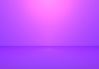 3d rendering of empty purple abstract minimal concept background. Scene for advertising, cosmetic ads, technology, show, food, website, banner, cream, fashion, summer. Illustration. Product display