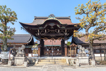 Obraz premium 春の六孫王神社