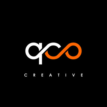 QCO Letter Initial Logo Design Template Vector Illustration