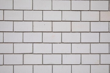 White stone background consisting of white bricks