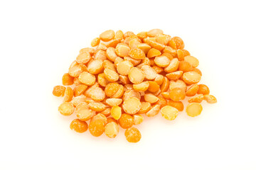 Raw dry peas for cooking