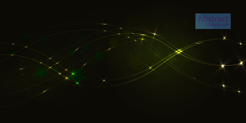 Abstract background with bright light effects for vector illustration.