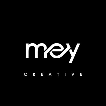 MEY Letter Initial Logo Design Template Vector Illustration