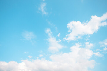  Blue sky and clouds in the weather day outdoor nature environment abstract background