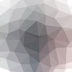 Abstract color Low-Polygones Generative Art background illustration