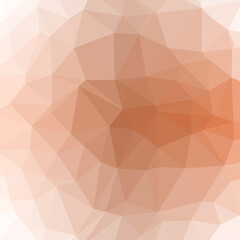 Fototapeta premium Abstract color Low-Polygones Generative Art background illustration