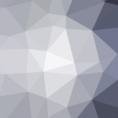 Abstract color Low-Polygones Generative Art background illustration