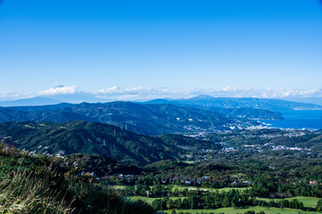 panorama of the mountains