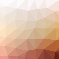 Abstract color Low-Polygones Generative Art background illustration