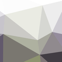 Abstract color Low-Polygones Generative Art background illustration